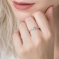 Pandora Peneči srebrn prstan 196242CZ (Obseg 58 mm)