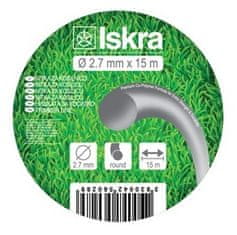 Iskra nitka za kosilnico, 2.7 mm, 15 m, okrogla