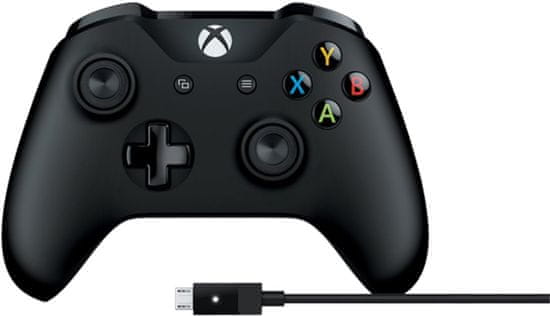Microsoft Xbox One gamepad, žični/brezžični (4N6-00002)