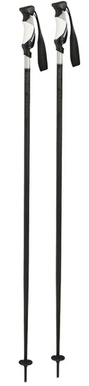 Komperdell smučarske palice Rebellution Alloy black, 125 cm, črne