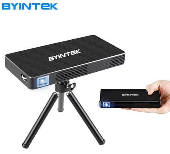 Android WiFi kompaktni mini projektor BYINTEK MD322 - Odprta embalaža