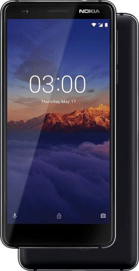 Nokia GSM telefon 3.1, 2/16GB, črn
