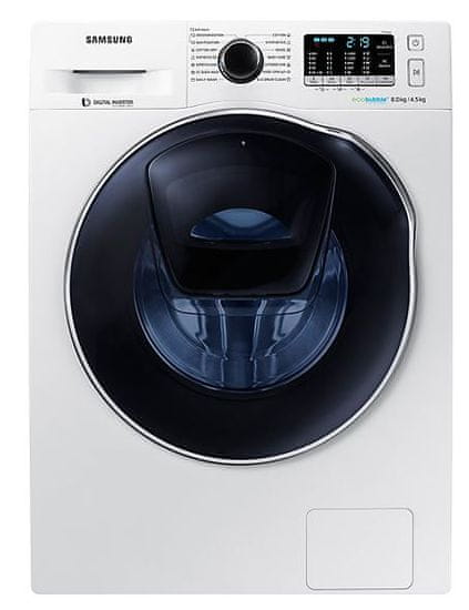 Samsung pralno-sušilni stroj WD80K5A10OW/LE