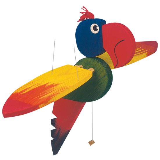Woody leteča papiga - velika, 50 cm