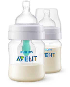 Philips Avent steklenica Anti-colic 125 ml z AirFree, 2 kosa