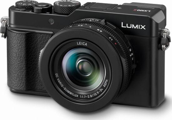 Panasonic fotoaparat Lumix LX100 II, črn