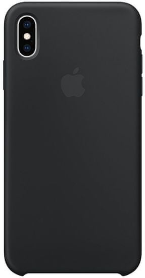 Apple silikonski ovitek za iPhone XS Max, črn MRWE2ZM/A