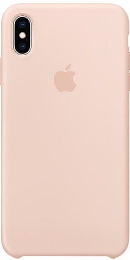 Apple silikonski ovitek za iPhone XS Max, roza MTFD2ZM/A