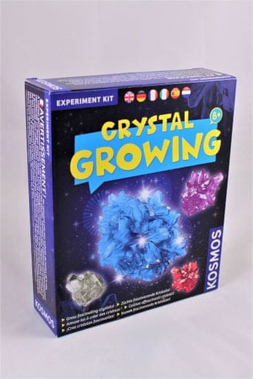 Kosmos znanstveni set rast kristalov
