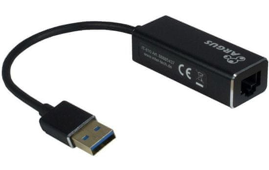 Inter-tech mrežni gigabit LAN adapter IT-810, USB 3.0
