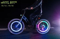 Wheel Bee kolesarska svetilka LED Cycle Bee, zelena