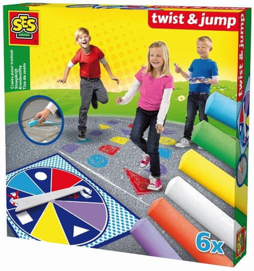 SES družabna igra Twist & Jump