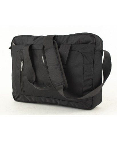 Swissonly torba za prenosnik, L, črna, 35 L, 41 x 31 x 10,5 cm