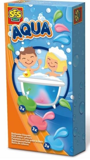 SES vodne barve v tabletkah Aqua
