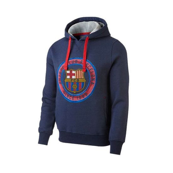 FC Barcelona Core otroški pulover s kapuco