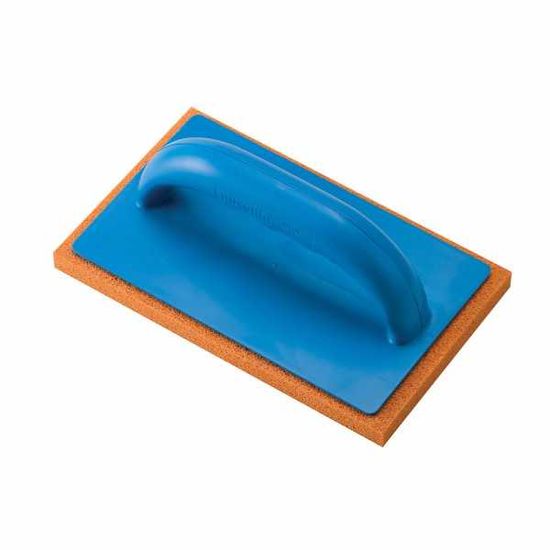 Ausonia gladilka za fugiranje keramičnih ploščic z oranžno gobico, 21x14cm, plastičen ročaj