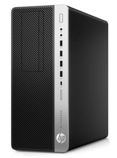 HP namizni računalnik EliteDesk 800 G4 TWR i7-8700/16GB/SSD512GB/GTX1060/W10P (4KW94EA#BED)