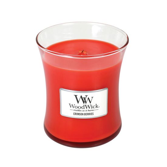 Woodwick dišeča sveča, rdeče jagodičevje, 275 g