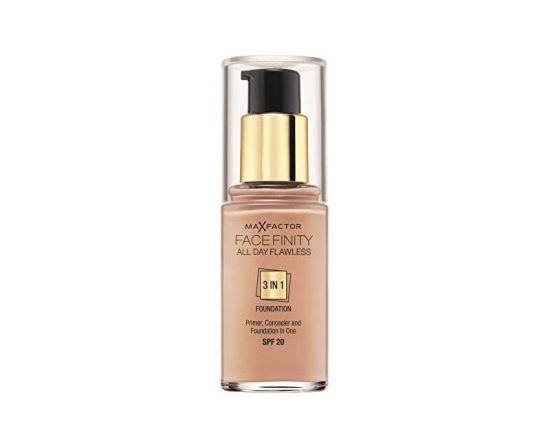 Max Factor tekoči puder Facefinity 3 in 1 All Day Flawless, 50 Natural, 30 ml