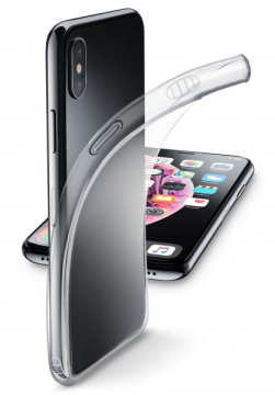 CellularLine ovitek Fine za iPhone Xs Max, prozoren