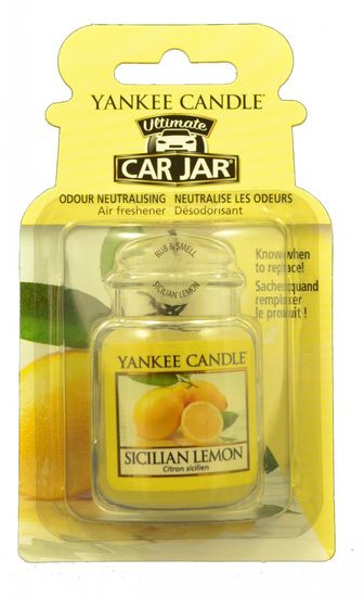 Yankee Candle dišava za avto Sicilian Lemon