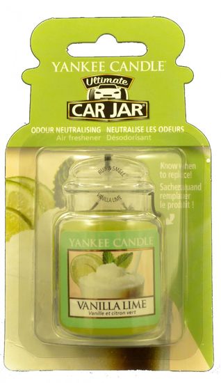 Yankee Candle dišava za avto Vanilla Lime