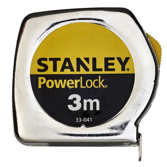 Stanley meter Powerlock, metal, 3m