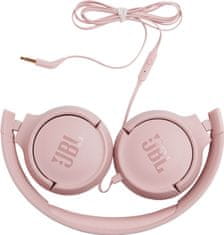 JBL T500 roza - odprta embalaža