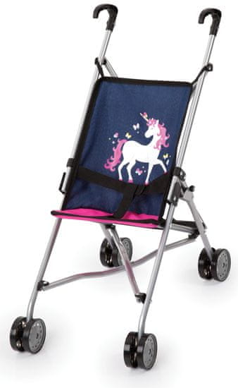 MaDe otroški voziček za lutke Unicorn