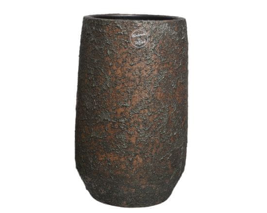Kaemingk keramična vaza 19x30 cm, rjava