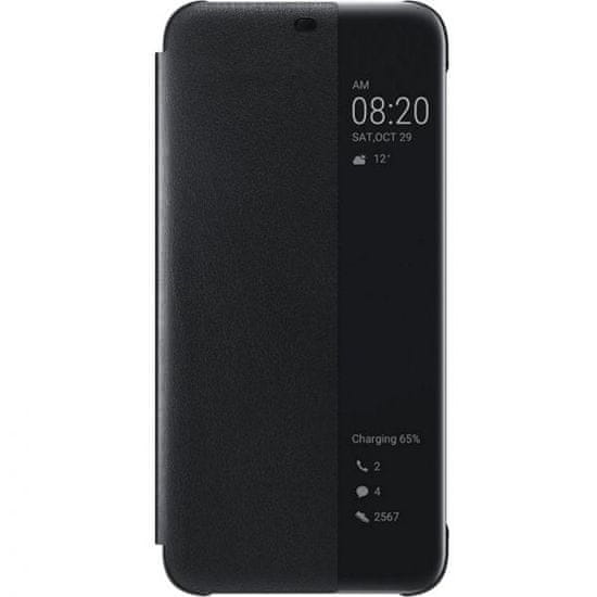 Huawei torbica Smart View za Huawei Mate P20 Lite, preklopna, črna
