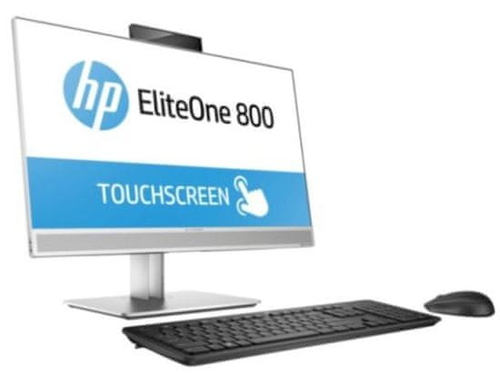 HP AiO računalnik EliteOne 800 T G4 AiO i7-8700/16GB/SSD512GB/23,8FHD/W10P (4KX61EA)