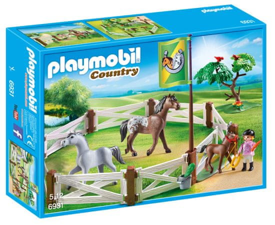 Playmobil ograda s konji 6931