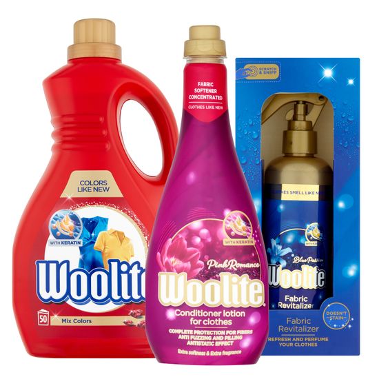 Woolite komplet za pranje perila Color Expert