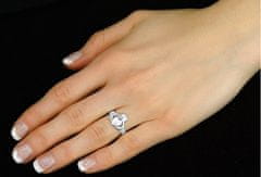 Silvego Ženski prstan iz nerjavečega jekla Claddagh ZTR96391 (Obseg 59 mm)