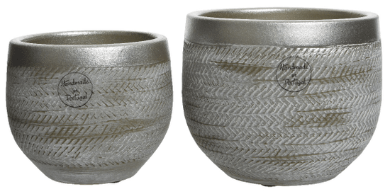 Kaemingk set keramičnih vaz, 16x14 cm/13x11 cm