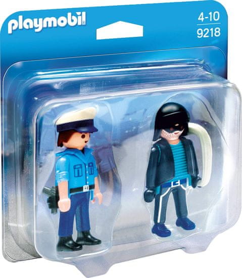 Playmobil policaj in ropar 9218