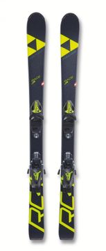 FISCHER otroške smuči RC4 RACE JR SLR + FJ4 AC SLR