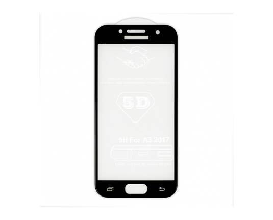 Premium zaščitno steklo full glue 5D za Samsung Galaxy A5 2017A520, črn