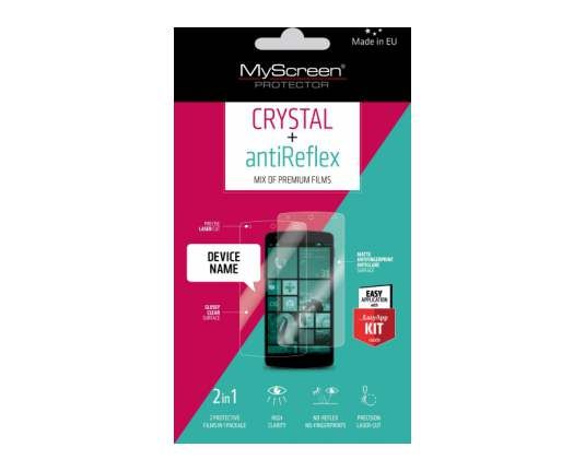 MyScreen Protector zaščitna folija Antireflex+Crystal za iPhone Xr , 2,5 Glass 2 kosa
