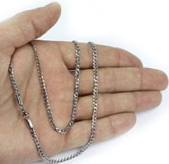 Silvego Moška srebrna veriga Pancr TTT80GDN (Dolžina 50 cm)