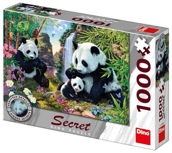 Dino sestavljanka Panda secret collection, 1000 delov