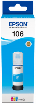 Epson 106 EcoTank črnilo, cyan (C13T00R240)