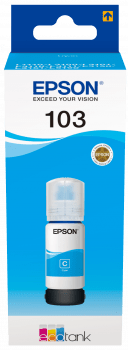 Epson EcoTank 103 črnilo, steklenička, cyan (C13T00S24A)