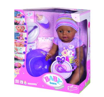 Zapf Creation Baby born interactive ethnic črnček