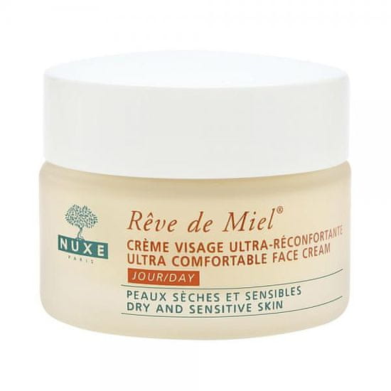 Nuxe dnevna krema za suho in občutljivo kožo Reve de Miel Ultra Comfortable Face Cream, 50 ml