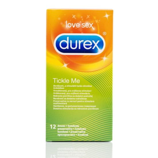 Durex kondomi Tickle Me, 3 kosi