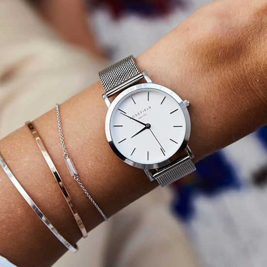 Rosefield the mercer white silver online