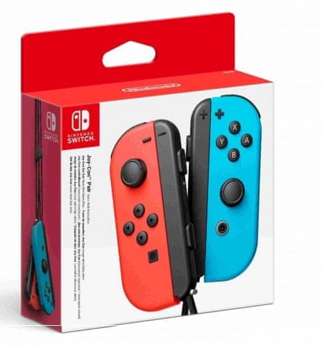 Nintendo kontroler Joy-Con, par, rdeč/moder (Switch)