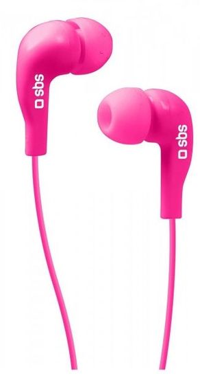SBS stereo slušalke, roza